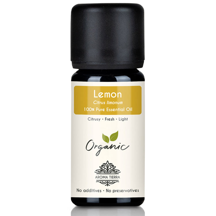 Organic Lemon Essential Oil - 100% Pure Natural