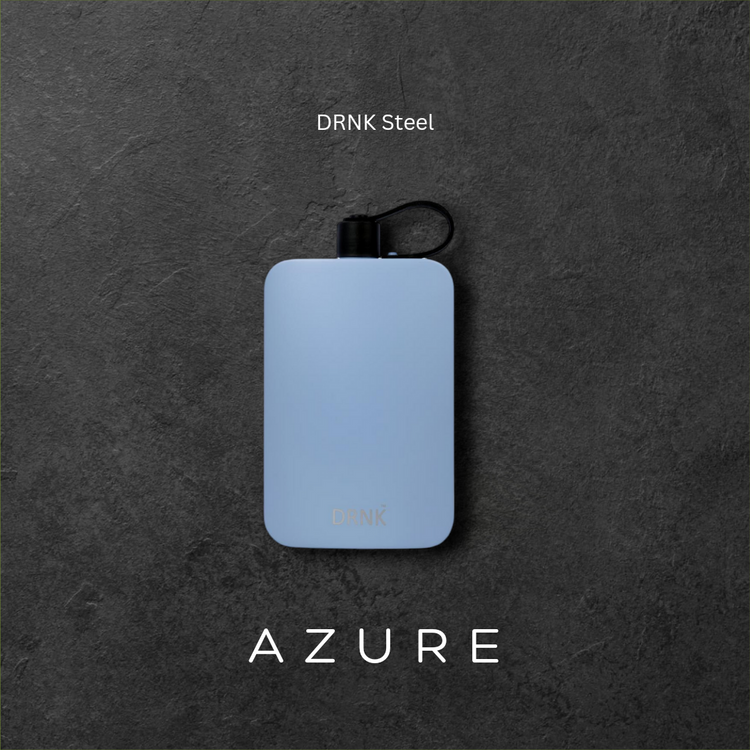 Stainless Steel slim water bottle - Azure (500 ml)