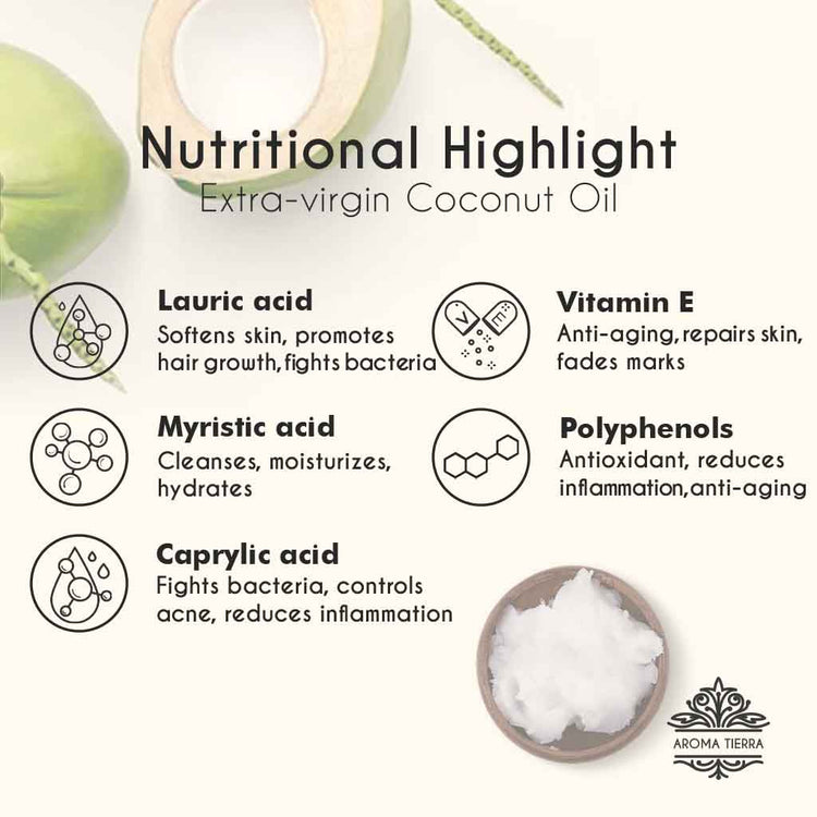 organic extra virgin coconut oil face skin hair body cold pressed