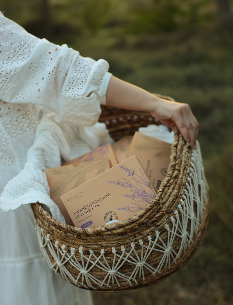 Laundry Detergent Eco Sheets-Lavender, 50 sheets