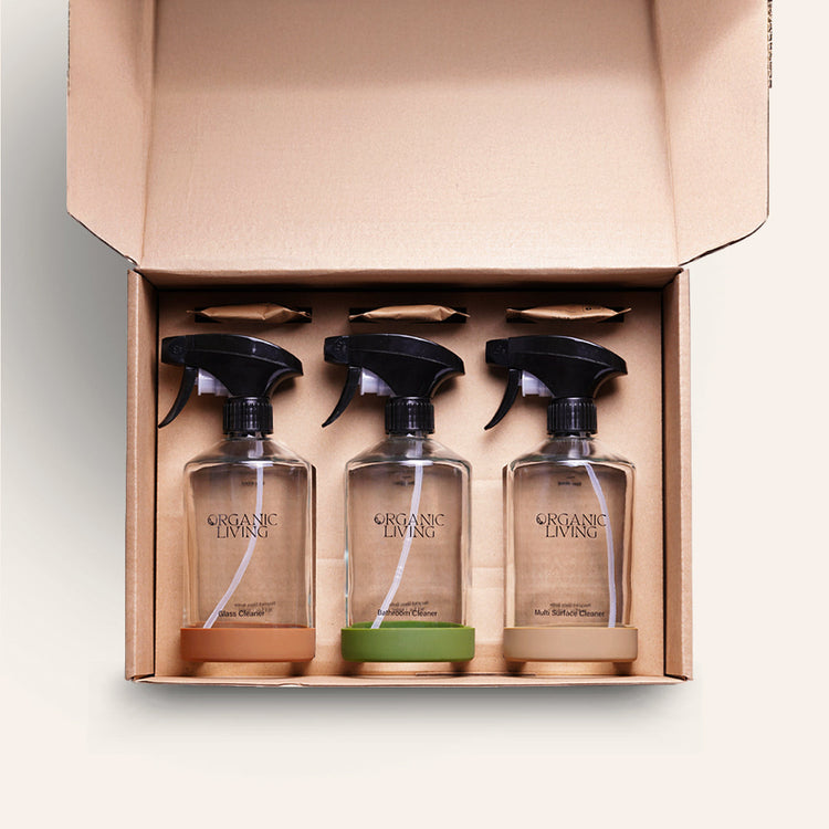 Refill & Renew Set- Sustainable Plant-Based Refillable Cleaning Starter