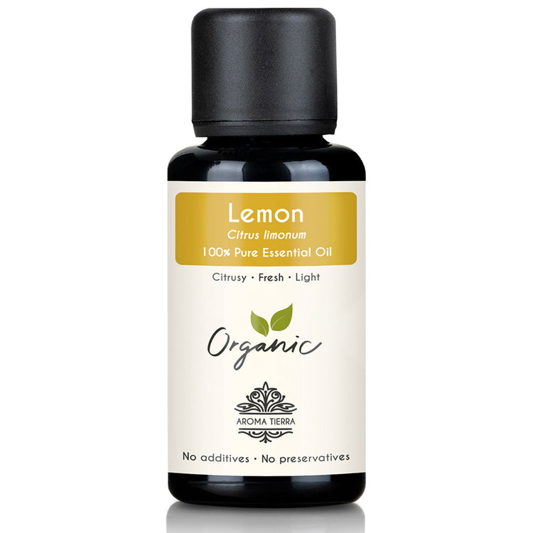 Organic Lemon Essential Oil - 100% Pure Natural