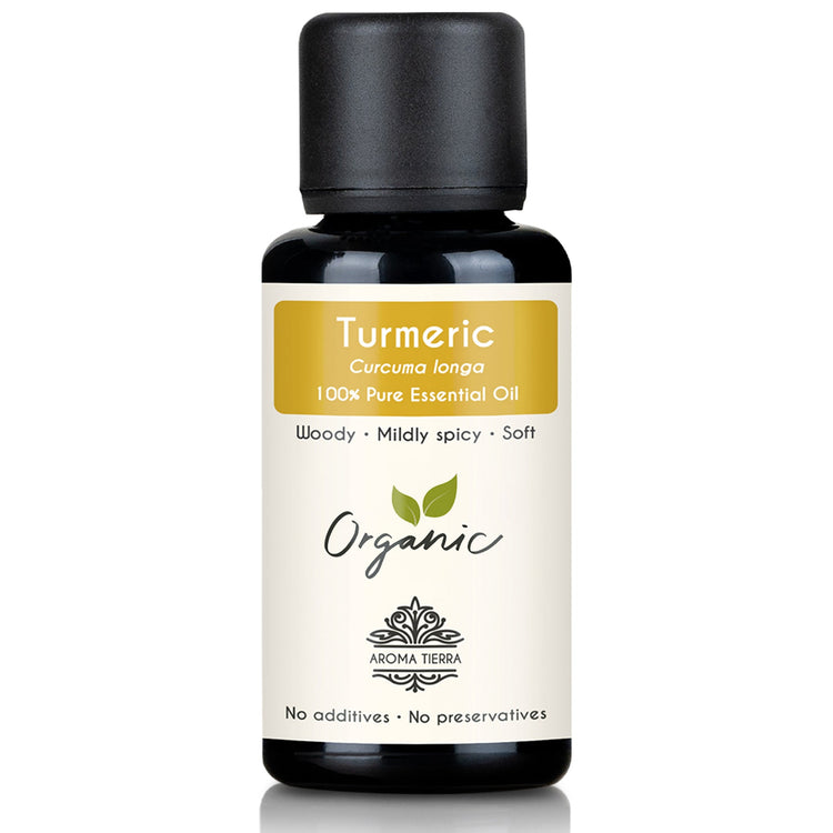 Organic Turmeric Essential Oil - 100% Pure Natural