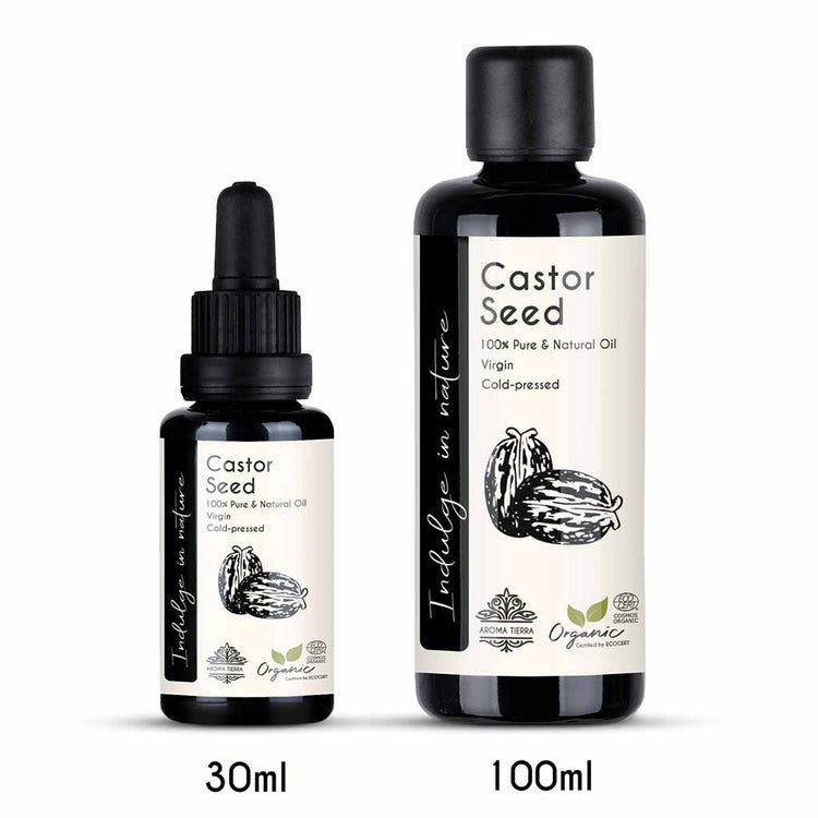 Organic Castor Seed Oil suitable for  most skin types, including oily and acne-prone skin.