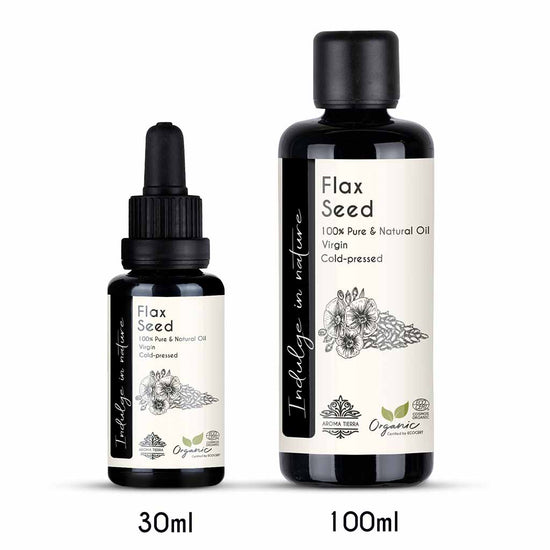 Organic Flax Seed Oil  manage dandruff by moisturizing the scalp and reducing flakiness.