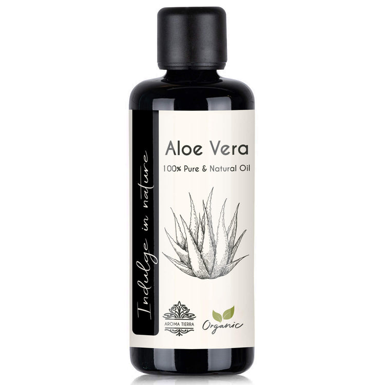 Organic Aloe Vera Oil - 100% Pure Natural Unrefined