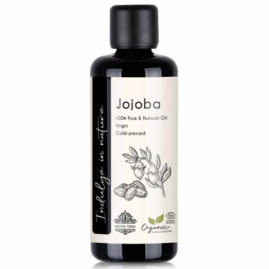 Organic jojoba oil natural unrefined, 100ml.