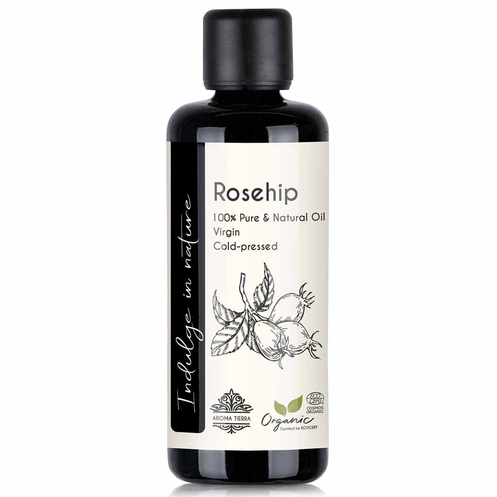 Best quality organic Rosehip oil from Chile, repairs damaged hair and promote hair growth, 100 ml.