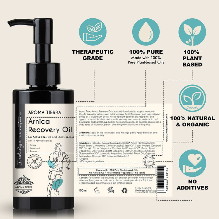 Arnica Recovery Body Oil