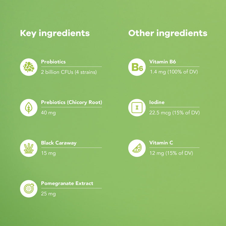 Gut-friendly probiotics and postbiotics by Nutrili