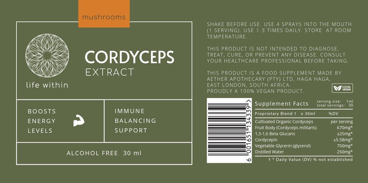 Cordyceps Extract (30 ml)
