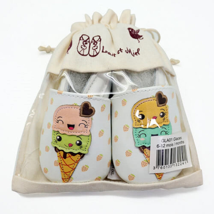Lait et Miel - Ice Creams - slip-on shoes