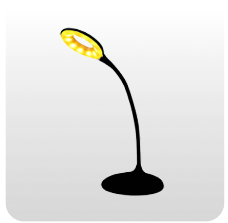 Full Spectrum Lamp Black