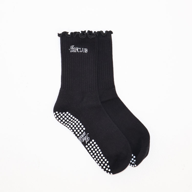 Pilates Grip Socks - Black
