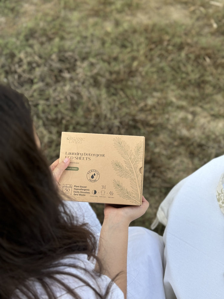 Laundry Detergent Eco Sheets-Fresh Forest, 50 sheets