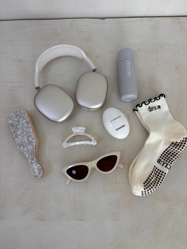 Pilates Grip socks - Vanilla Cream