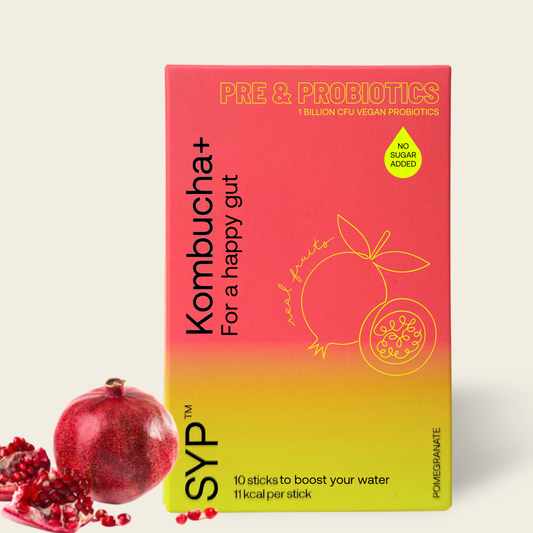 KOMBUCHA+ POMEGRANATE