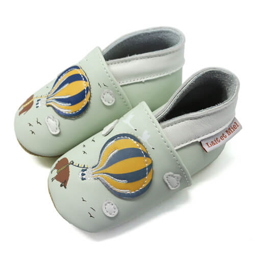 Lait et Miel - Hot Air Balloons - slip-on shoes