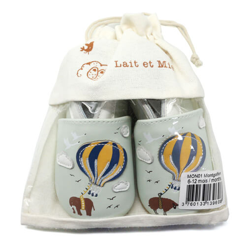 Lait et Miel - Hot Air Balloons - slip-on shoes