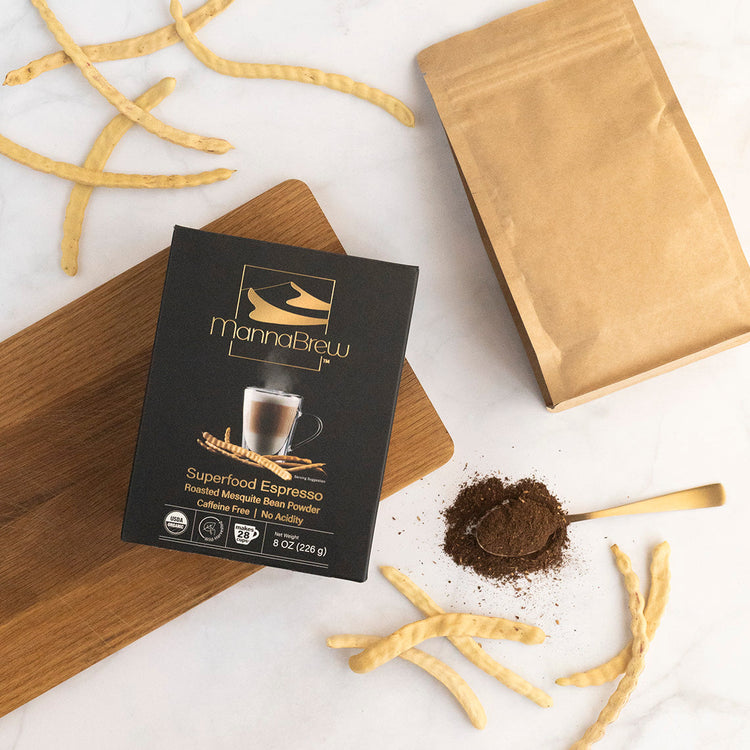 MannaBrew Roasted Mesquite Bean Powder
