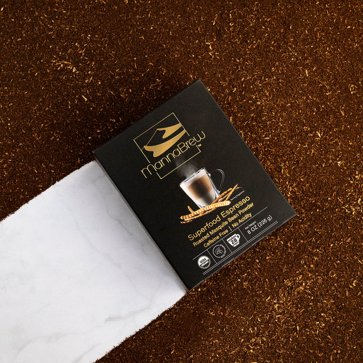 MannaBrew Roasted Mesquite Bean Powder