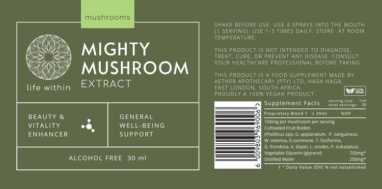 Mighty Mushroom Extract (30 ml)