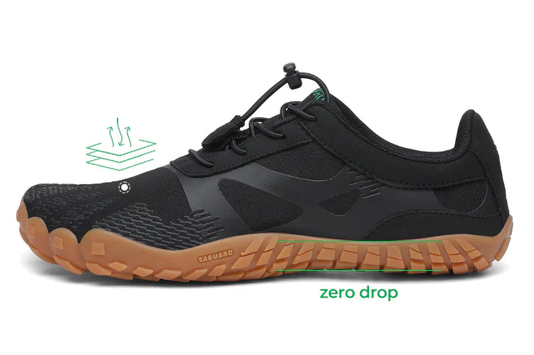 Saguaro - Vitality III Black - Barefoot Trainers