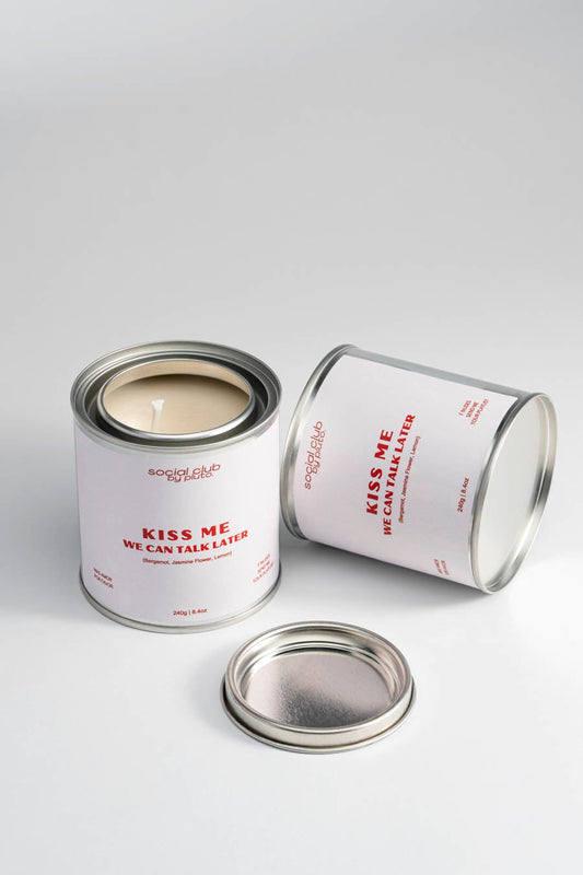 Romantic scented candle — Kiss Me from Pluto’s Social Club