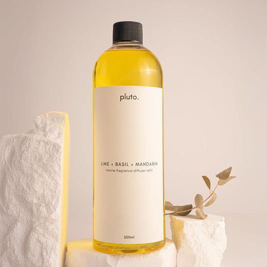 500ml Lime, Basil & Mandarin home fragrance diffuser refill