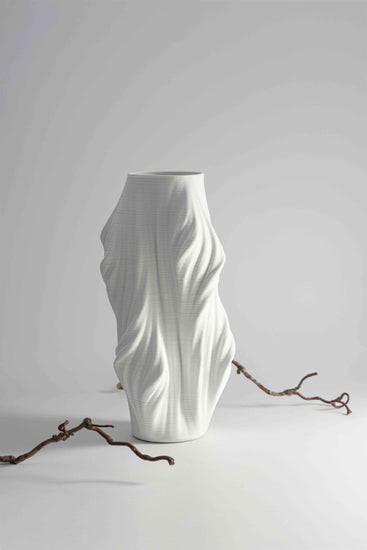 Elegant ceramic minimal style vase