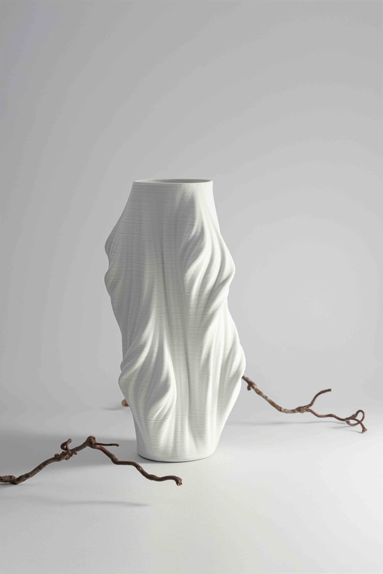 Elegant ceramic minimal style vase