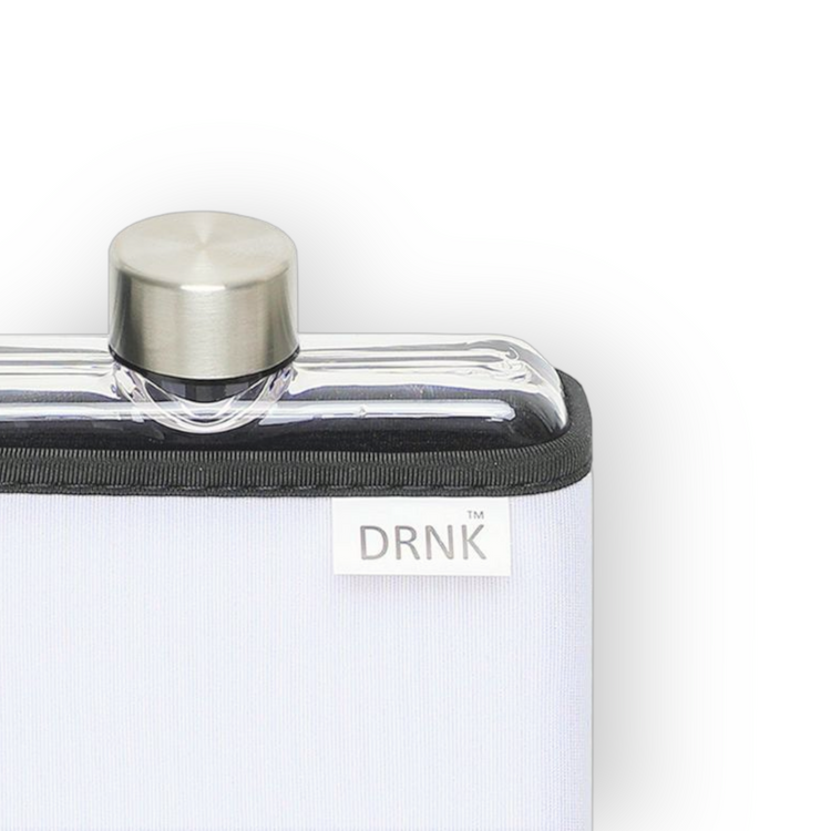 Tritan slim water bottle with White  sleeve  (500 ml)