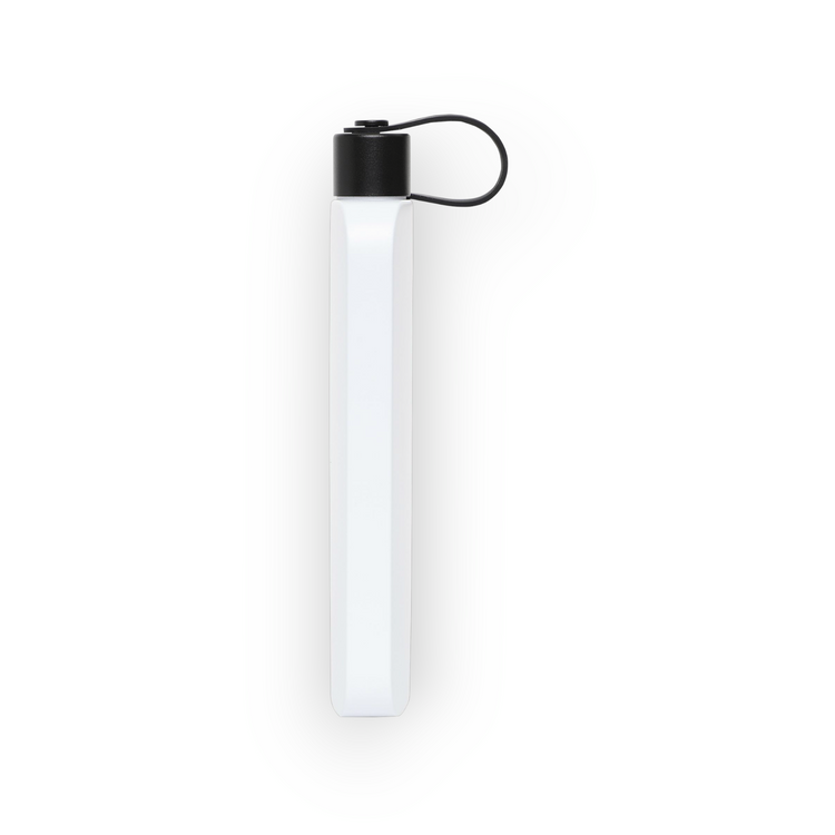 Stainless Steel slim water bottle - Arctic White (500 ml)