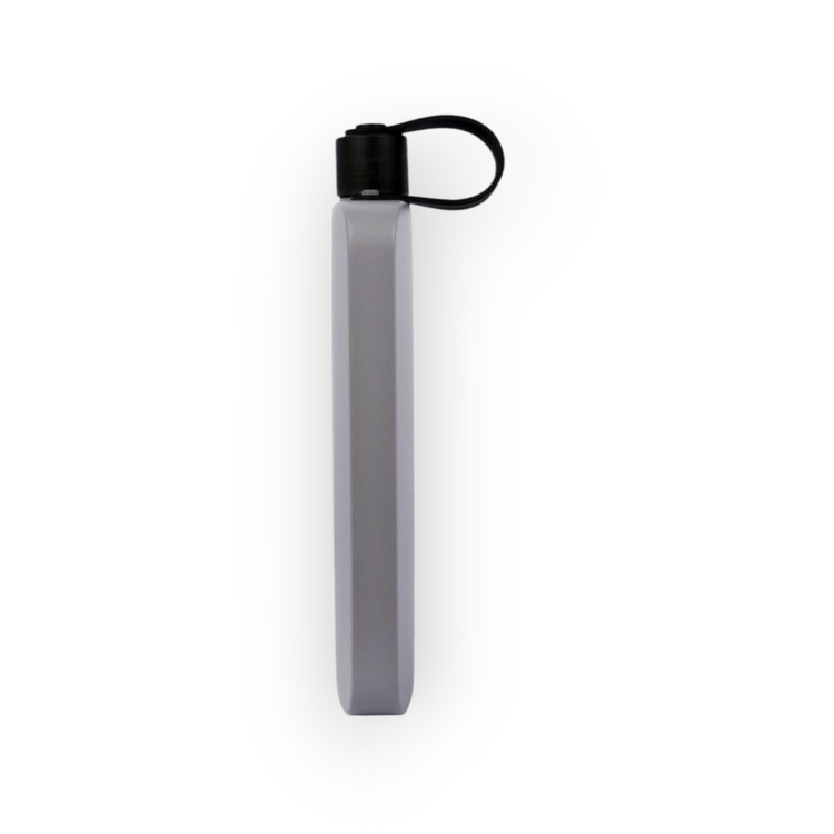 Stainless Steel slim water bottle - Gunmetal Grey (500 ml)