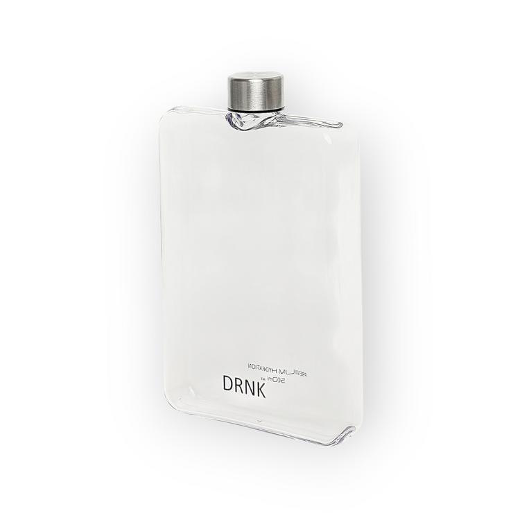 Tritan slim water bottle with Black sleeve (500 ml)