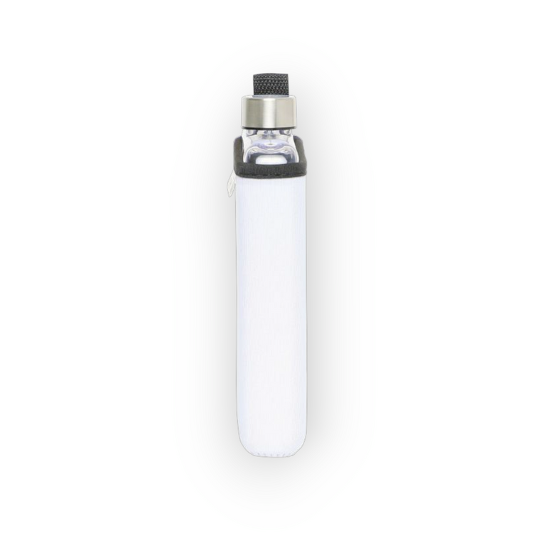Tritan slim water bottle with White  sleeve  (500 ml)