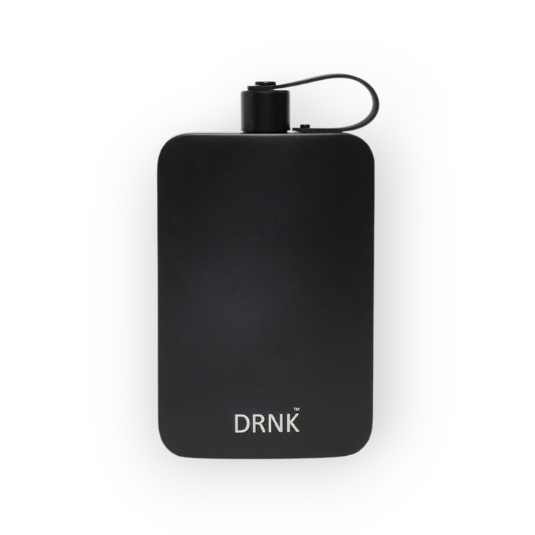 Stainless Steel slim water bottle - Graphite Black (500 ml)