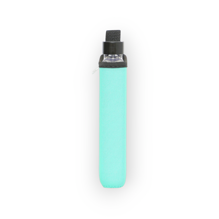 Tritan slim water bottle with Tiffany Blue sleeve (500 ml)