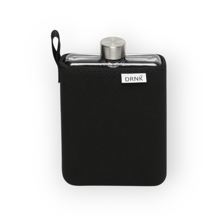 Tritan slim water bottle with Black sleeve (500 ml)