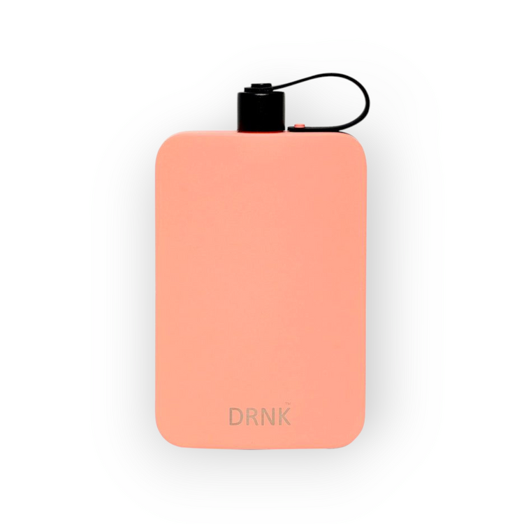 Stainless Steel slim water bottle - Coral Pink (500 ml)