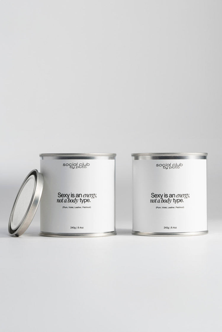 Hand-poured bold fragrance — sexy and inclusive design