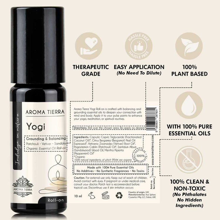 Yogi - Essential Oil Roll-on Organic