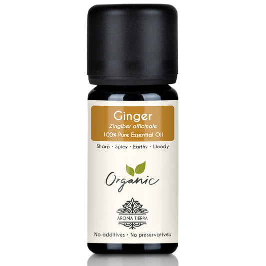 Organic Ginger Essential Oil - 100% Pure Natural