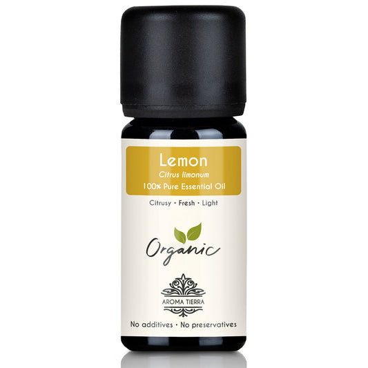 Organic Lemon Essential Oil - 100% Pure Natural