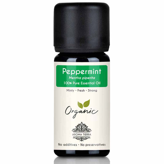 Organic Peppermint Essential Oil - 100% Pure Natural