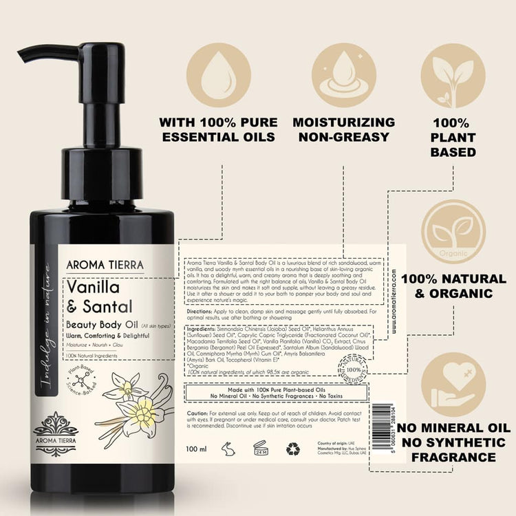 Vanilla Santal - Body Oil