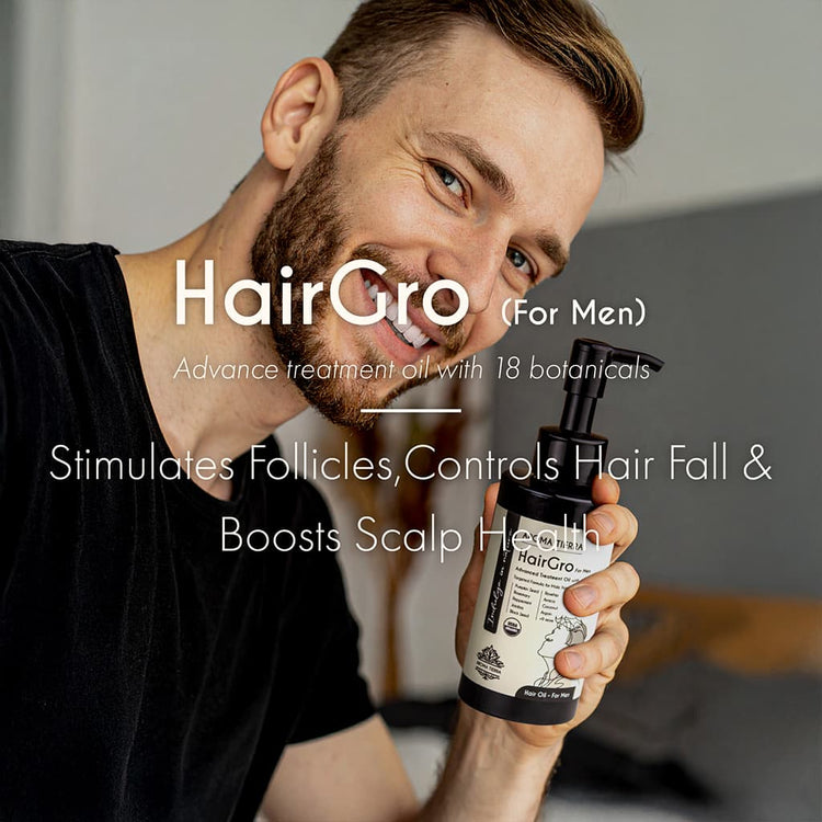 HairGro - Hair Growth Oil for Men (with Pumpkin & Rosemary)