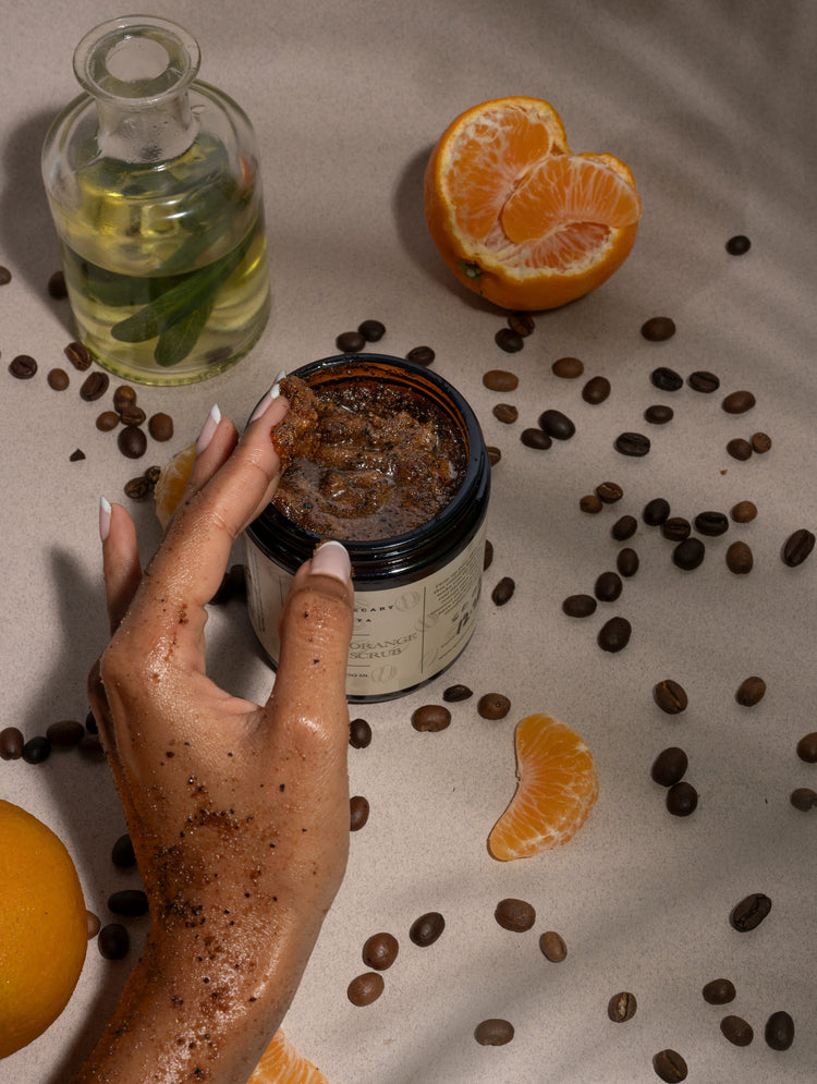 Coffee Orange Sugar Scrub