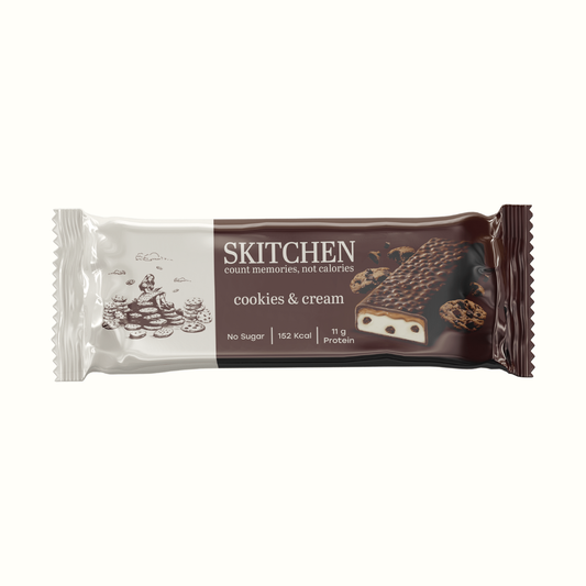 COOKIES & CREAM PROTEIN BAR (12 bars of 40 g)