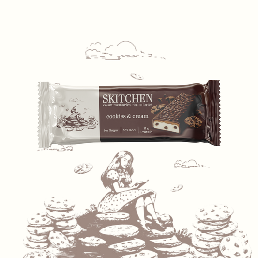 COOKIES & CREAM PROTEIN BAR (12 bars of 40 g)